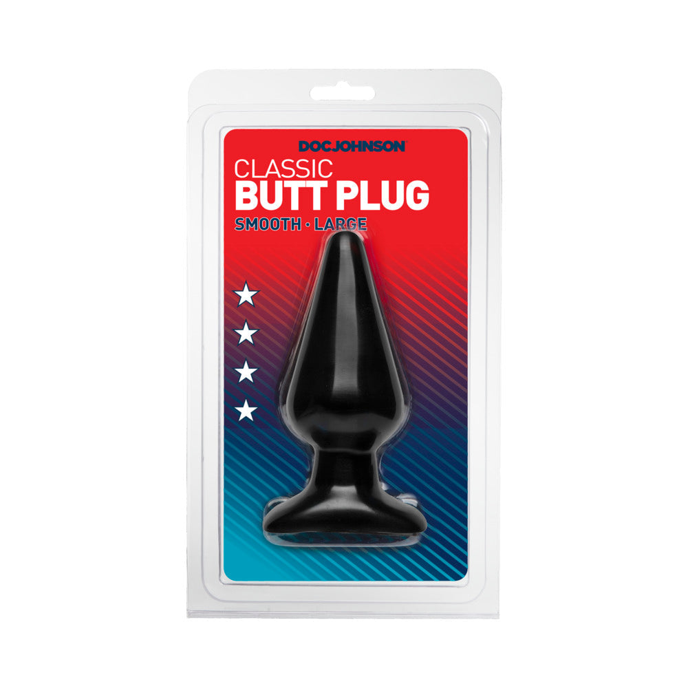 Large Butt Plug (Black)