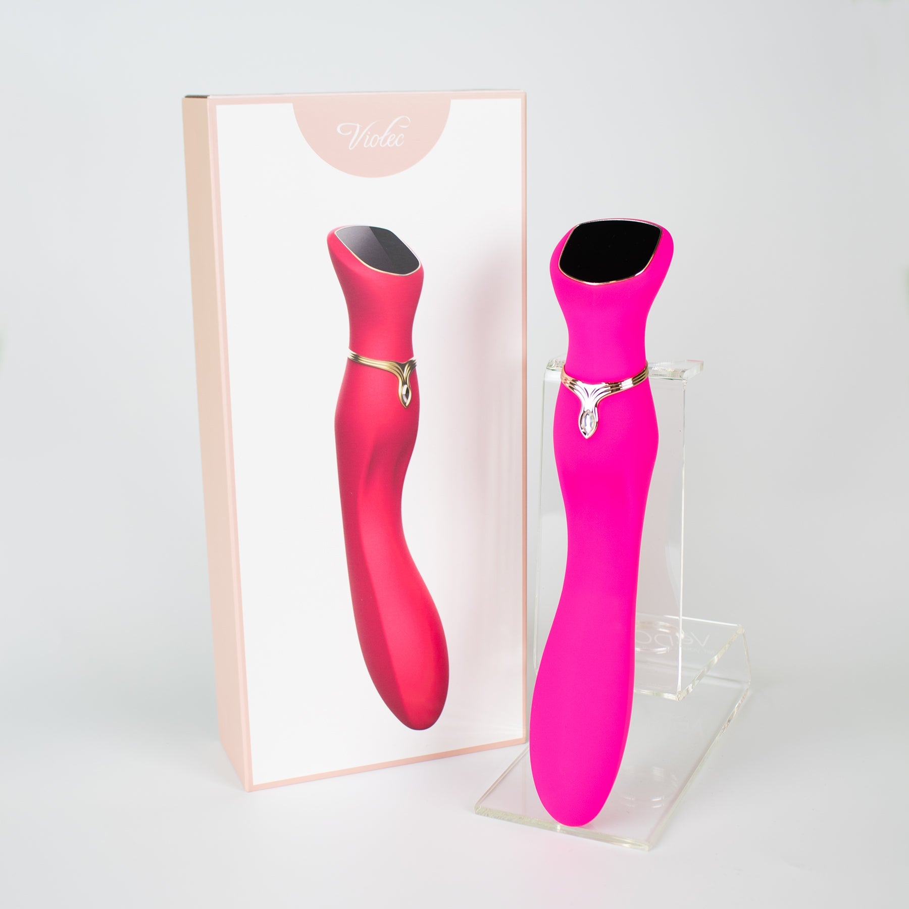 Chance Touch Screen G-Spot Vibrator in Fuchsia