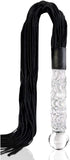 Icicles No 38 Hand Blown Glass Whip Flogger