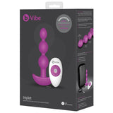 B-Vibe Triplet Anal Beads - Multiple Colors