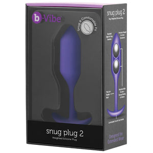 B-Vibe Snug Plug 2 - Multiple Colors