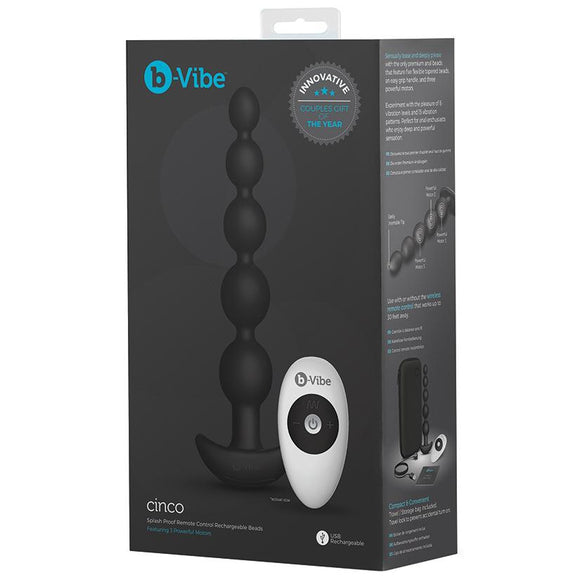 B-Vibe Cinco Anal Beads