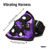 Bend Over Intermediate Vibrating Strap-on Harness Kit - Purple Haze