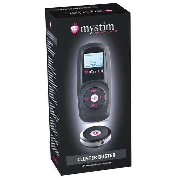 Mystim Cluster Buster Wireless E-Stim Starter Kit