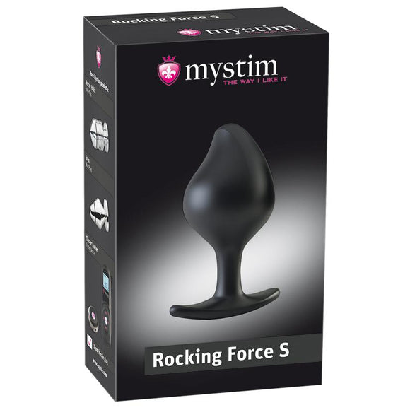 Mystim Rocking Force E-Stim Butt Plug - Small