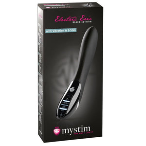 Mystim Electric Eric E-Stim Vibrator - Black Edition