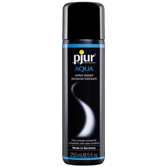 Pjur Aqua Water-Based Lubricant - 3.4 or 8.5 oz.