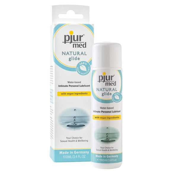 Pjur Natural Glide 3.4 oz. Water Based Vegan Lubricant