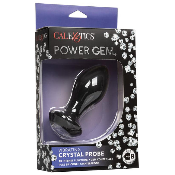 Power Gem Vibrating Crystal Anal Probe Butt Plug