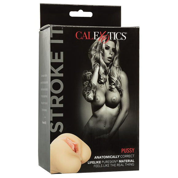 Stroke It Realistic PureSkin Pussy Stroker - Multiple Colors