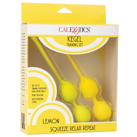 Kegel Training Set - Lemon