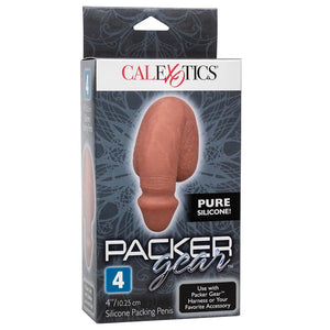 Packer Gear 4" Silicone Packing Penis - Brown