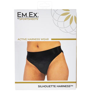 Em.Ex Silhouette Harness - Black Multiple Sizes