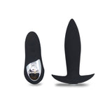 Sensuelle Remote Control Rechargeable 15 Function Mini Plug - Black