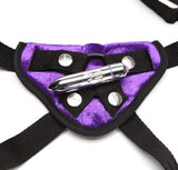 Bend Over Intermediate Vibrating Strap-on Harness Kit - Purple Haze